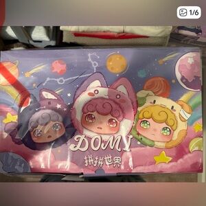 FULL SEALED CASE Domi Pin Pin World Plush Series Blind Boxes